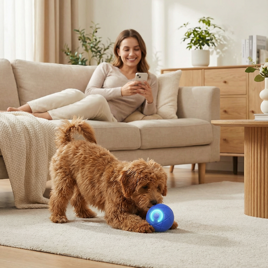 PETJOY™ BOUNCE BALL | SPEELT ZELF OOK ZONDER JOU