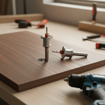 WOODFINISH™ VERZINKBOOR KIT | PROFESSIONEEL RESULTAAT ELKE KEER