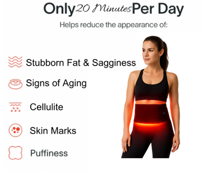 Taille trainer roodlicht SLIMCORE™ | Thuis Afslanken - undefined