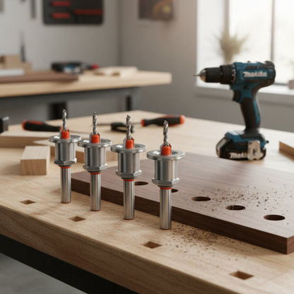 WOODFINISH™ VERZINKBOOR KIT | PROFESSIONEEL RESULTAAT ELKE KEER