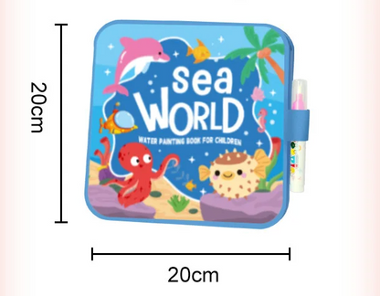 MAGISCH WATERKLEURBOEK AQUADRAW™ | VOOR KINDEREN ONDERWEG
