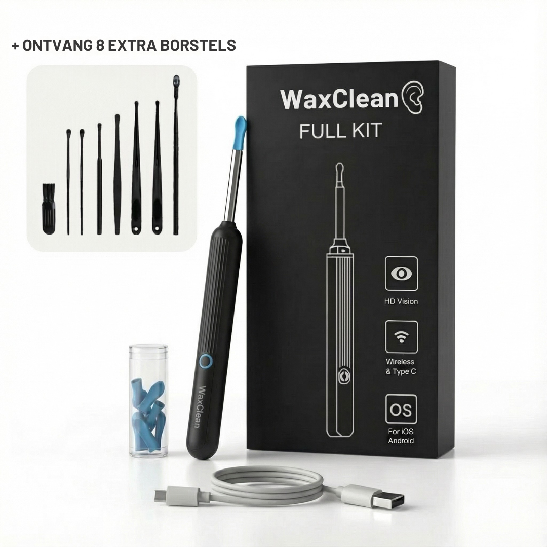 Oorreiniger WAXCLEAN PRO™ | Verwijder Oorsmeer Veilig & Effectief - Nuvando