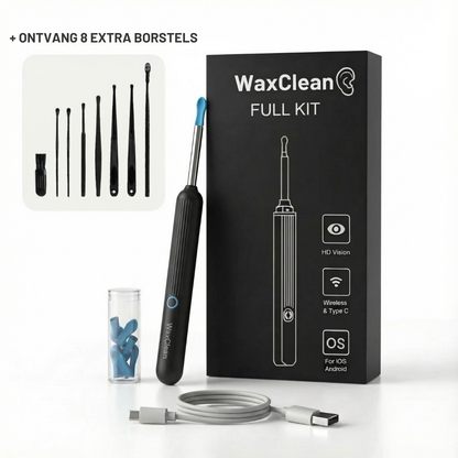 Oorreiniger WAXCLEAN PRO™ | Verwijder Oorsmeer Veilig & Effectief - Nuvando
