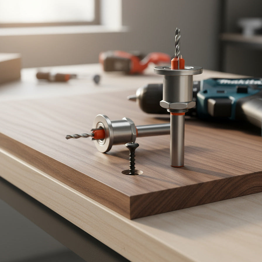 WOODFINISH™ VERZINKBOOR KIT | PROFESSIONEEL RESULTAAT ELKE KEER