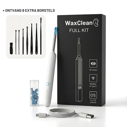 Oorreiniger WAXCLEAN PRO™ | Verwijder Oorsmeer Veilig & Effectief - Nuvando