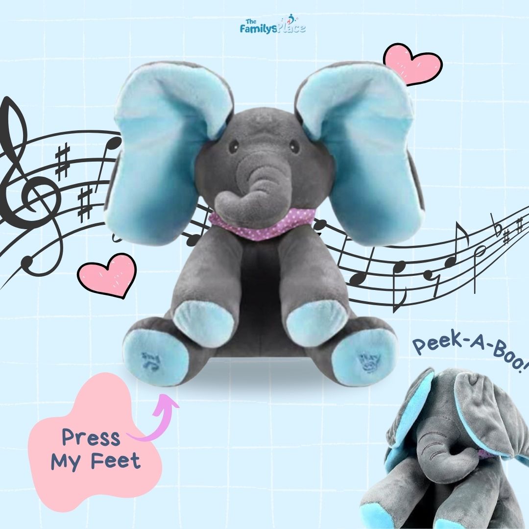 BABYJOY ELEPHANT™ | ZACHTE KNUFFEL MET MUZIEK EN PLEZIER